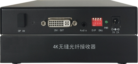 4K无缝光纤接收器
